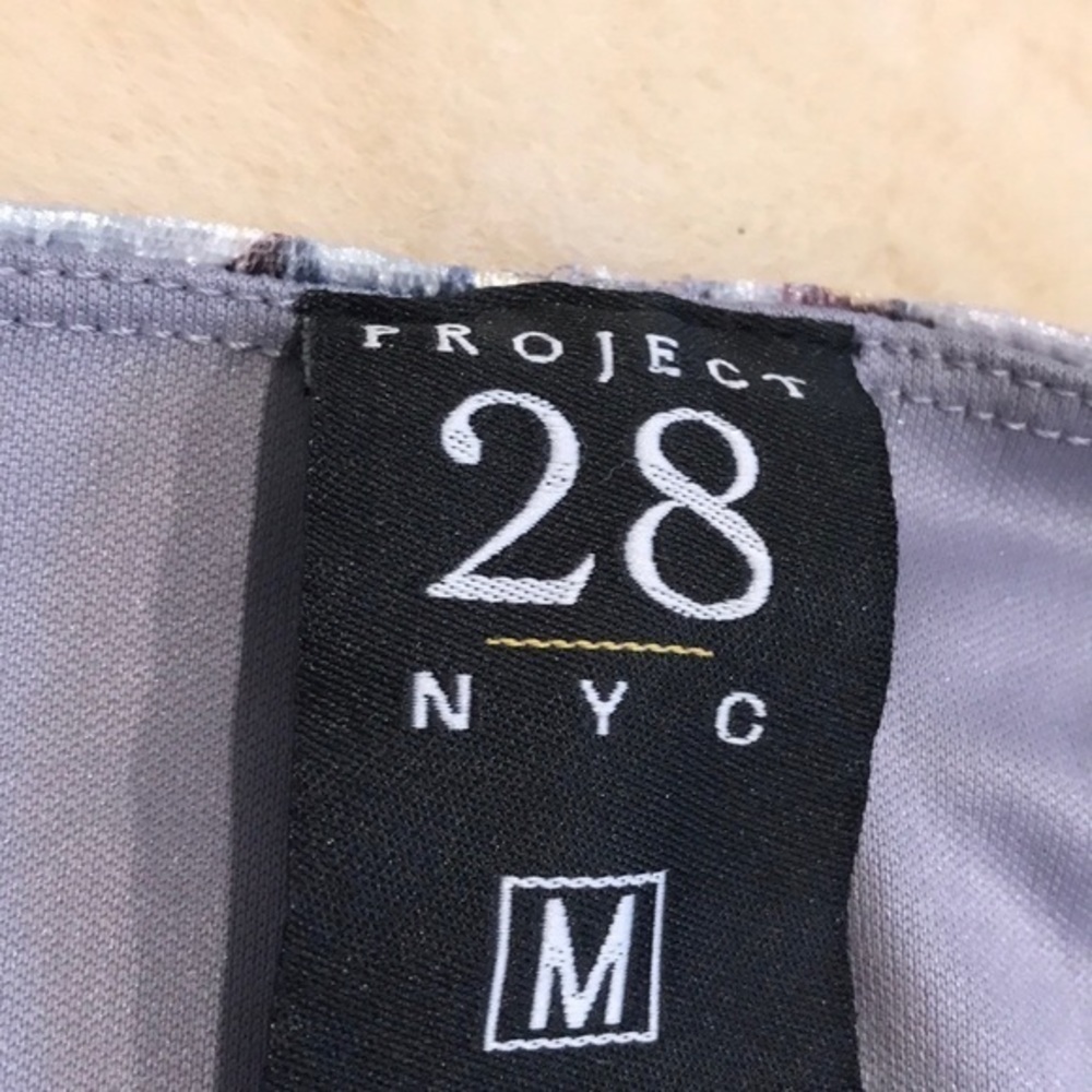 Project 28 NYC Lavander Floral Crushed Velvet Bra. S,M,L - Picture 6 of 7